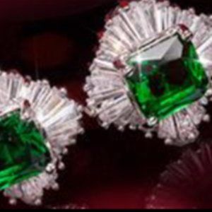 EMERALDS AND DIAMONDS FOR ST. PATRICKS DASY